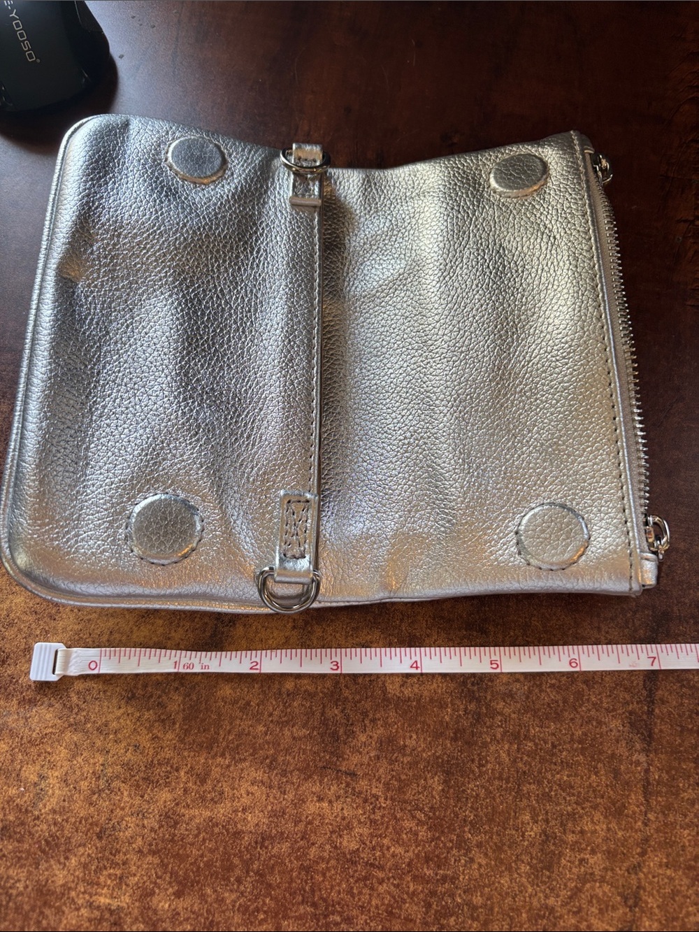 Zadig & Voltaire Pochette Rock Nano Clutch Metallic - Picture 12 of 12